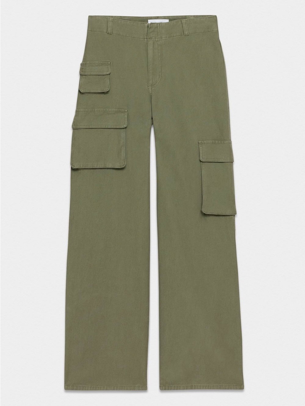 TNA Picture Cargo Pants. Army Green.